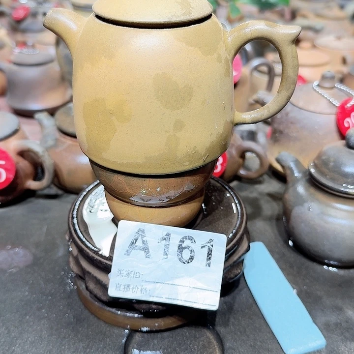 新***C紫砂茶壶坭兴陶柴烧