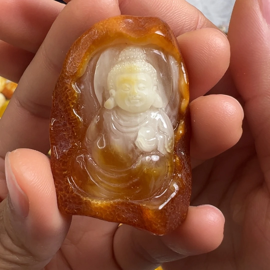 蜜蜡未镶嵌裸石蜜蜡