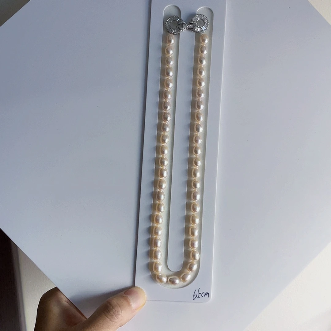 淡水珍珠未镶嵌颈饰氪***丝