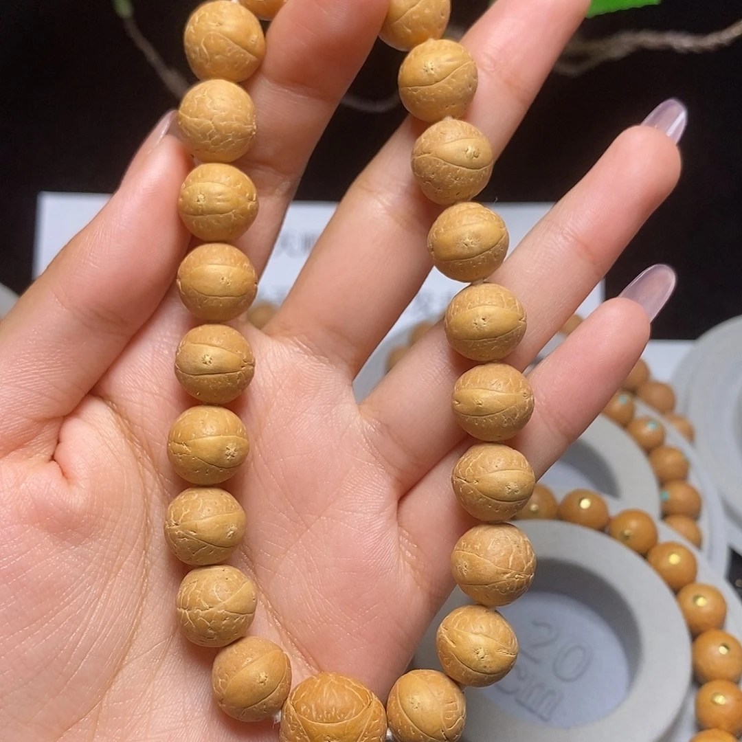 凤眼菩提吊坠手串