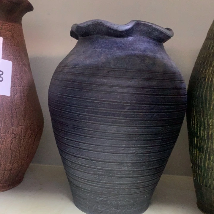 【闪购商品】红陶粗糙盆默认打孔高，24口12