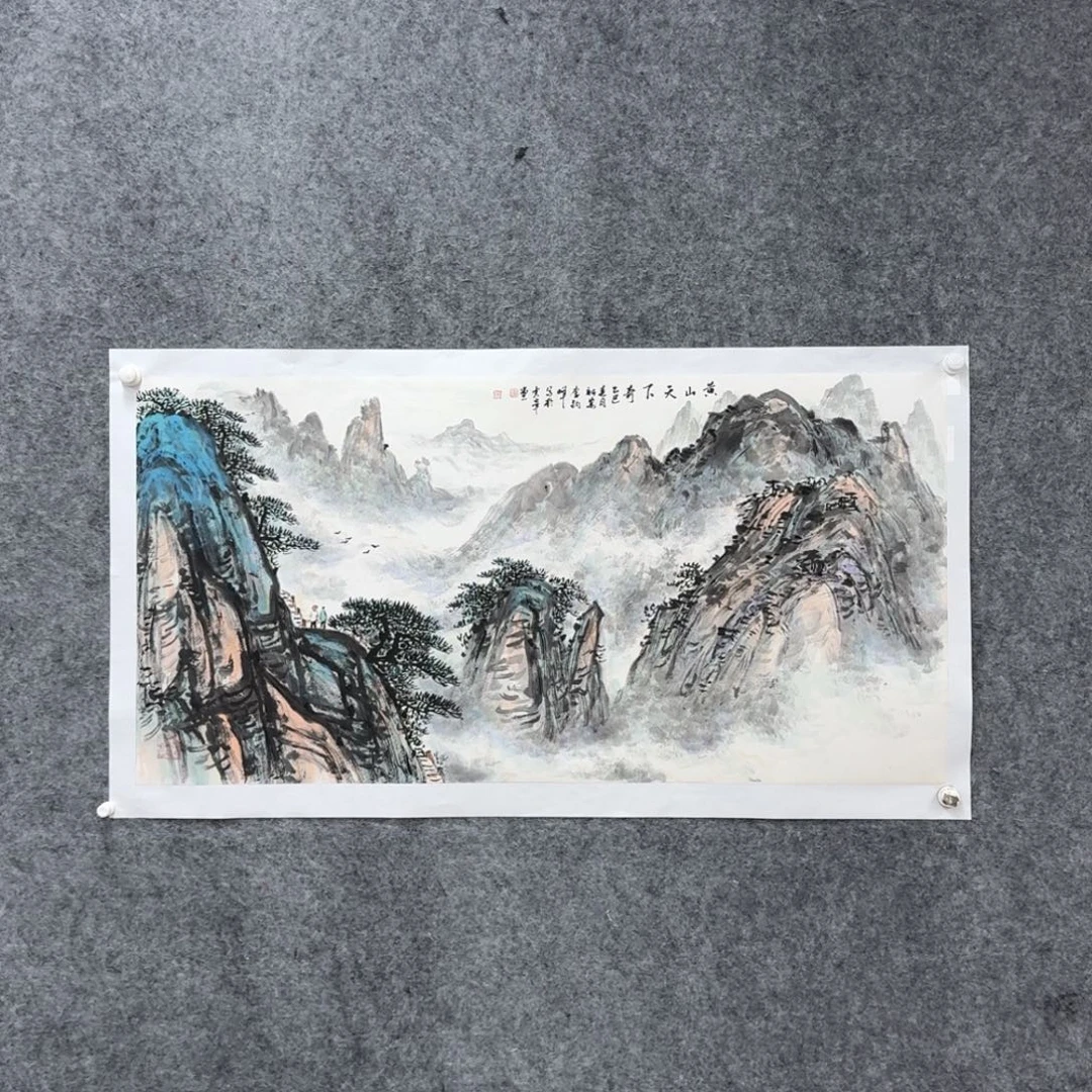 国画国画作品LJF老师