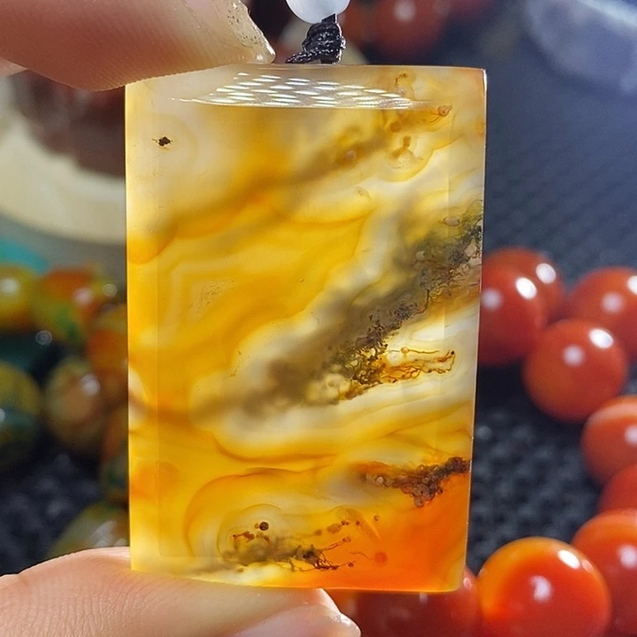 玛瑙/玉髓未镶嵌颈饰