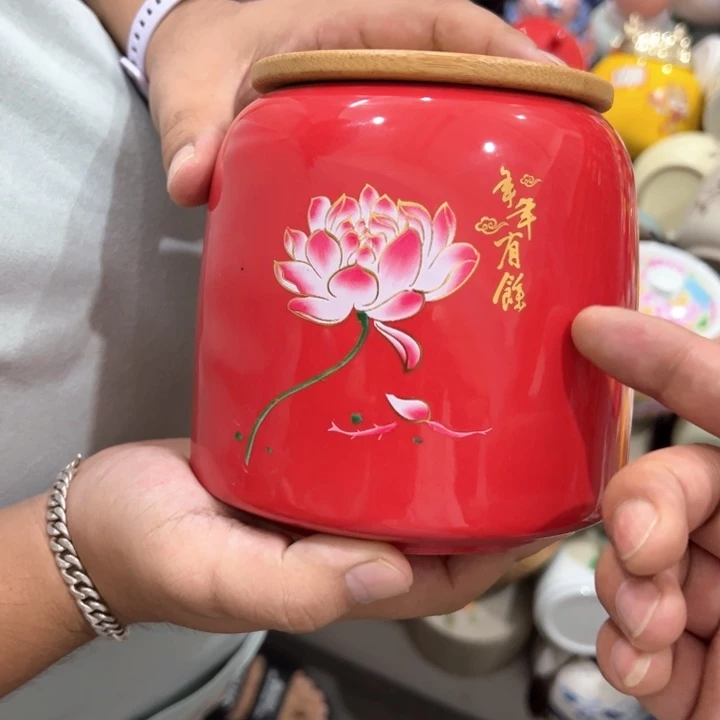 瑕疵福利品陶瓷茶叶罐