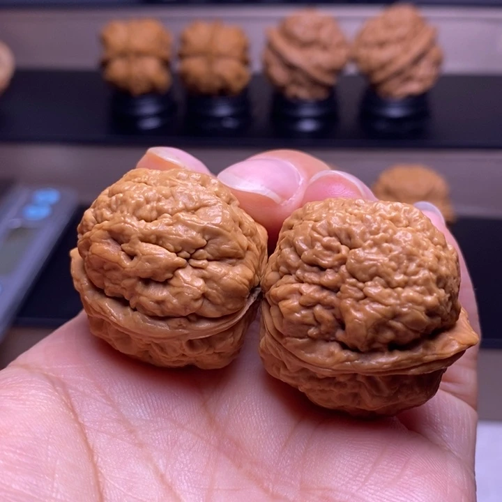 把件文玩核桃凤眼舍利53
