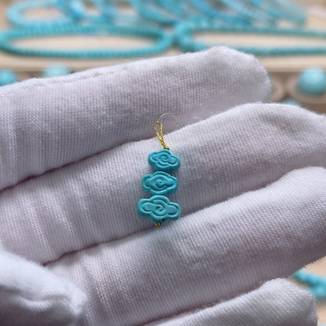 未镶嵌绿松石珠宝奇石