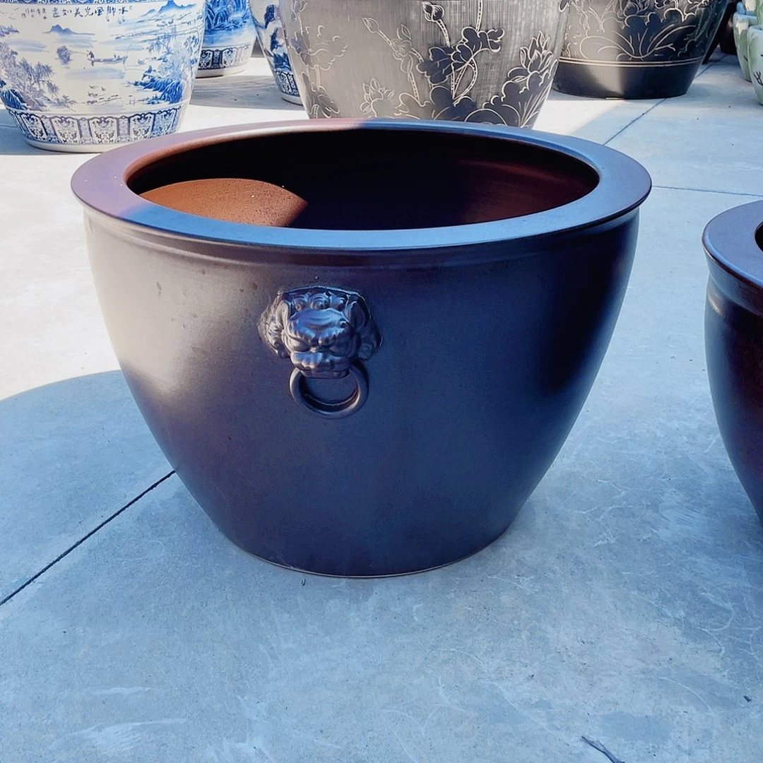 缸瓷器瓷器80高度50瓷器瓷器