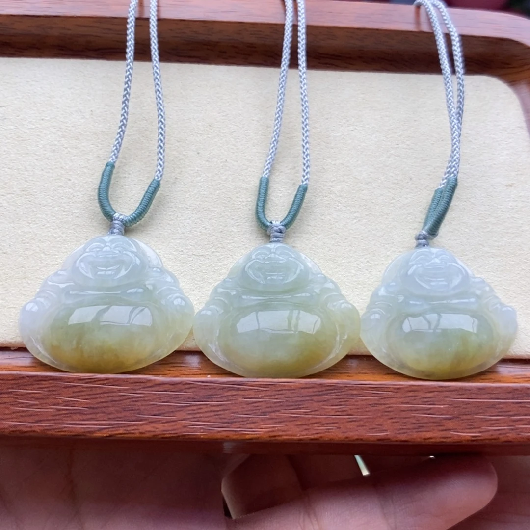 颈饰未镶嵌翡翠吊坠多样性发货发其一