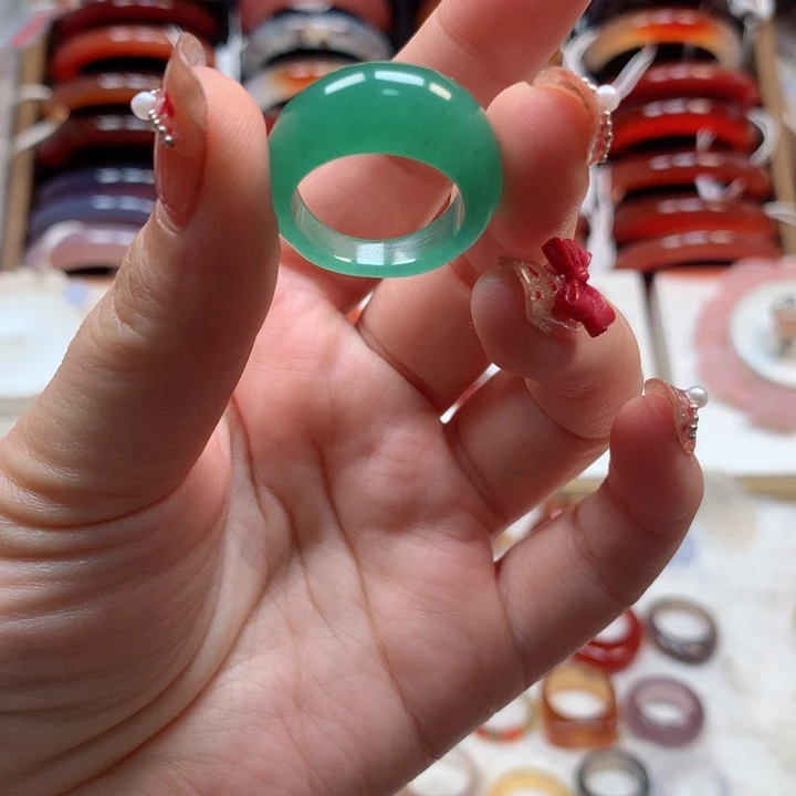 玛瑙/玉髓手镯未镶嵌喜****安