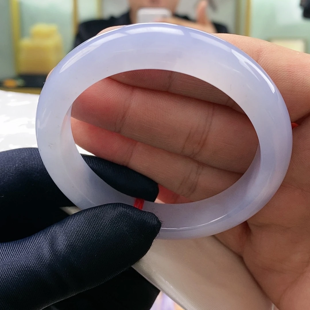 【闪购商品】未镶嵌手镯翡翠蓝紫冰胶