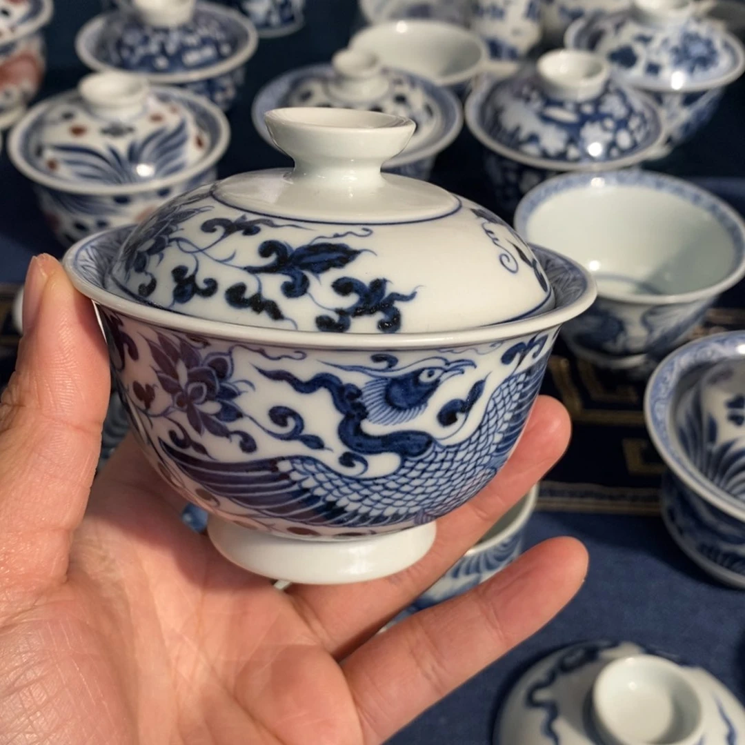 景德镇手工手绘陶瓷茶具