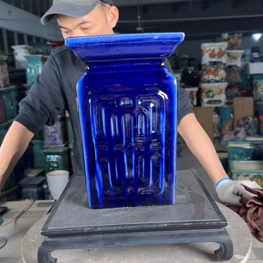 一风堂石湾花盆。微瑕