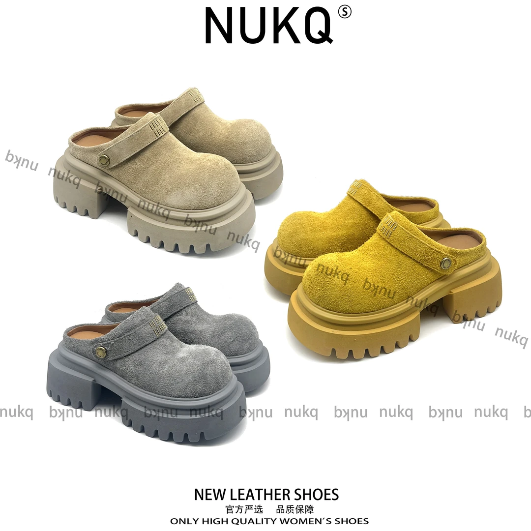 【NUKQ】 厚底玛丽珍 百搭百配 时尚精品鞋