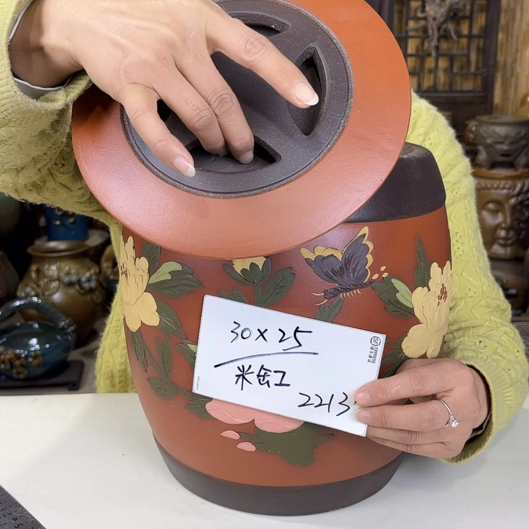 花盆紫砂我们的花盆