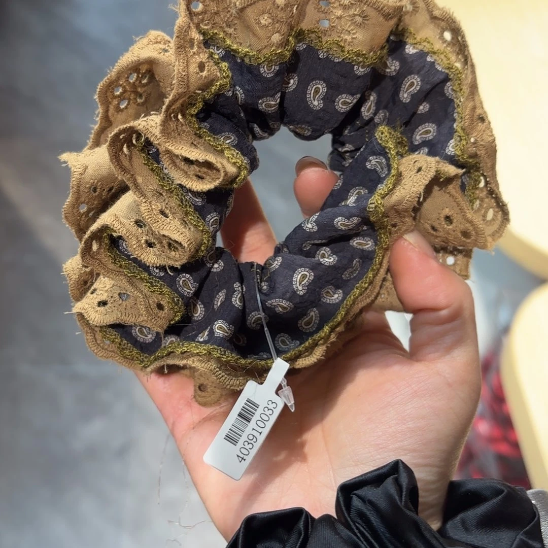 布艺铁合金碎花发圈