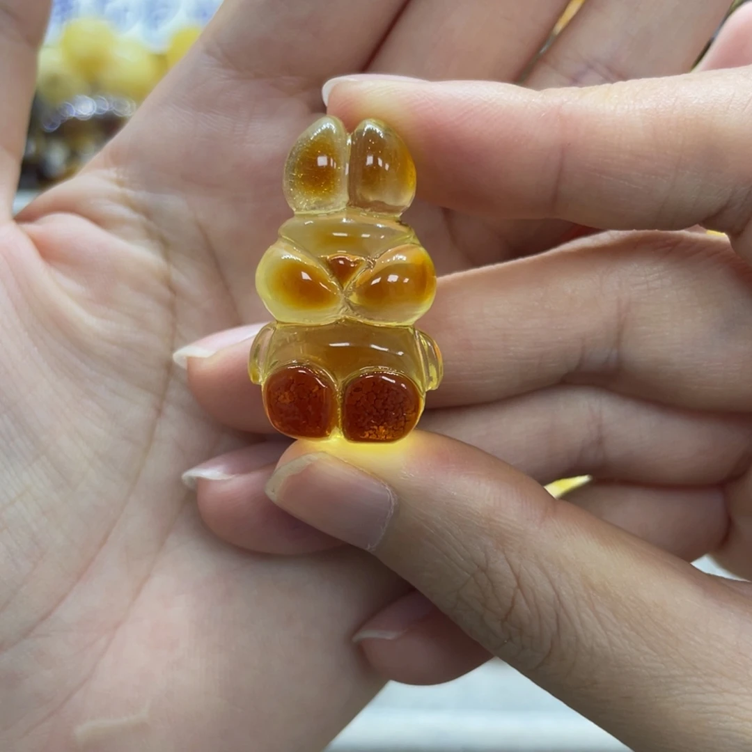 裸石琥珀未镶嵌天然琥珀