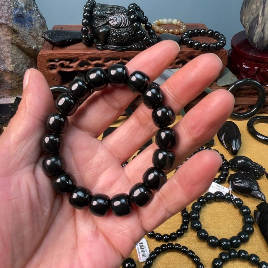 和田玉手链未镶嵌鸿****孙