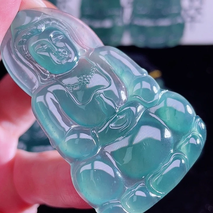 翡翠未镶嵌颈饰9999999999