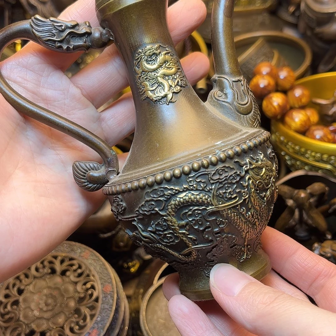 精美铜器工艺品等