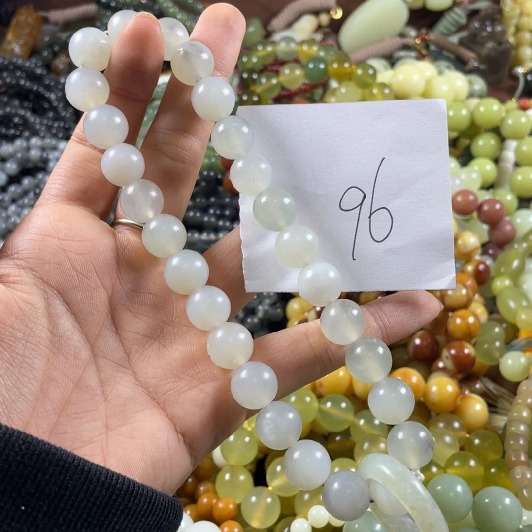 蛇纹石玉未镶嵌手串