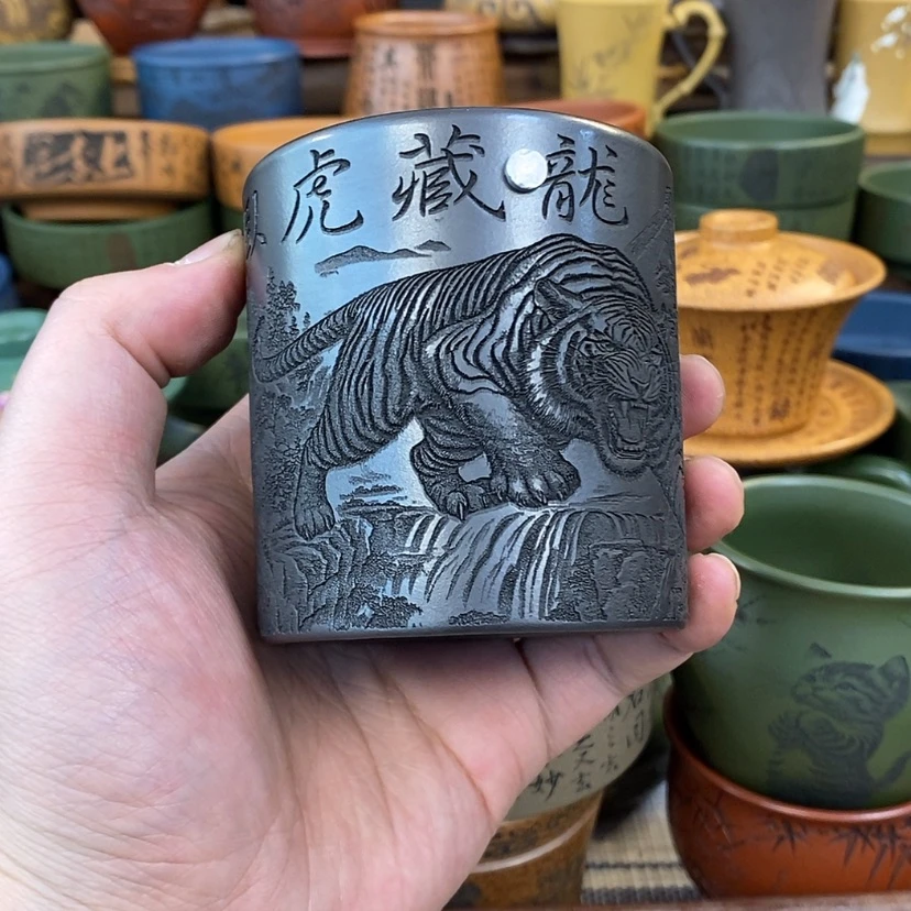 【闪购商品】紫砂杯子宜兴全手工紫砂杯