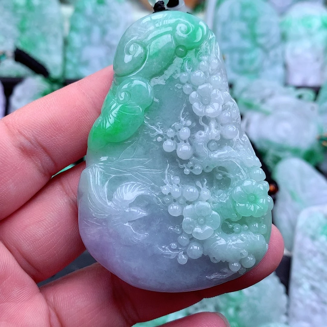 翡翠吊坠(不含链)未镶嵌