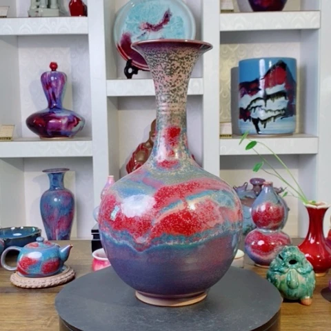 瓶禹州神后钧瓷原产地~