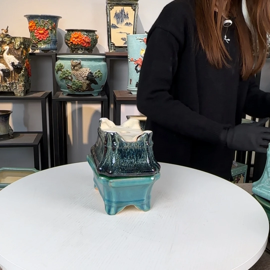 陶瓷一风堂工厂石湾盆