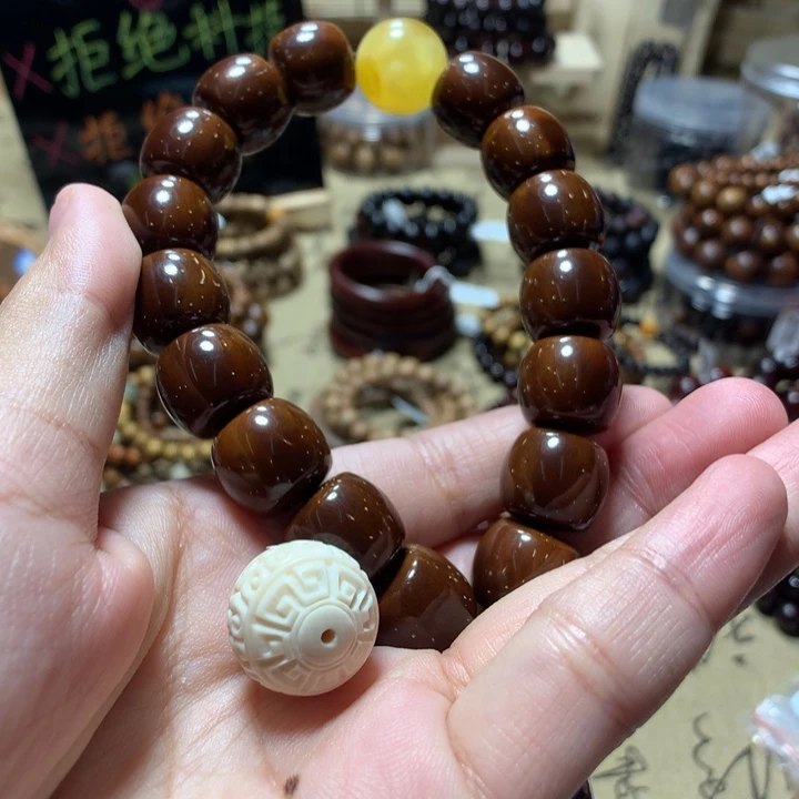 菩提根/象牙果手串单圈
