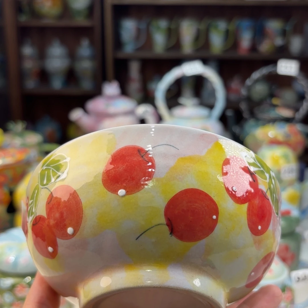 景德镇手绘高温釉下彩陶瓷茶具