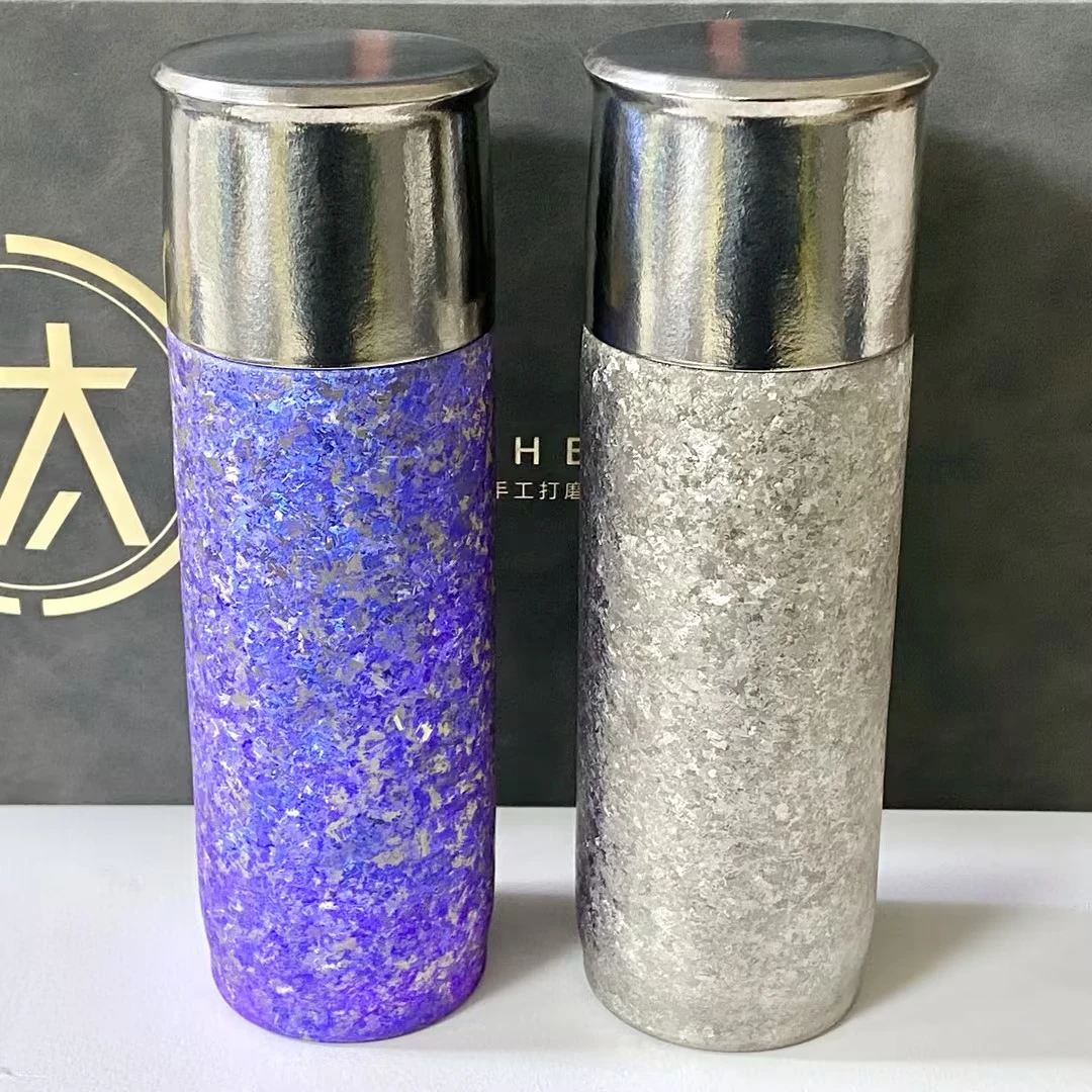 TIWAVE/钛阳【原装正品】420ml纯钛保温杯磁吸双层户外便携保温杯