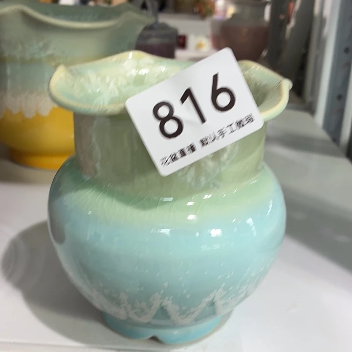 景德镇手工陶瓷花盆
