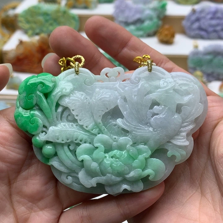 颈饰未镶嵌翡翠翡翠