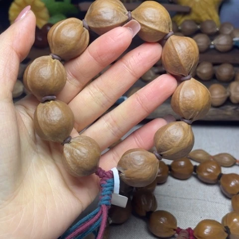 橄榄核手串/手链像*l梅林铁核21.25
