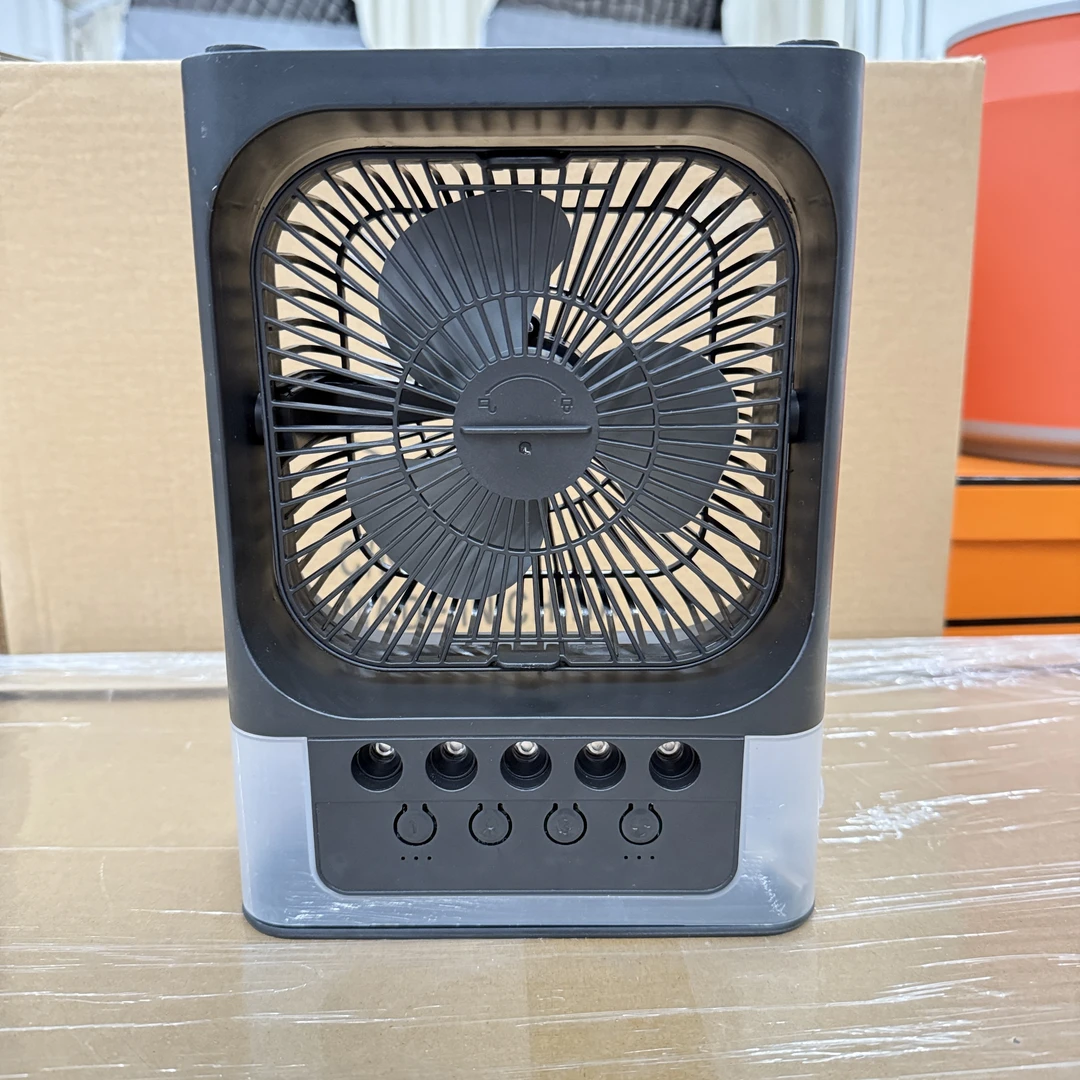 五孔大喷雾水冷风usb桌面