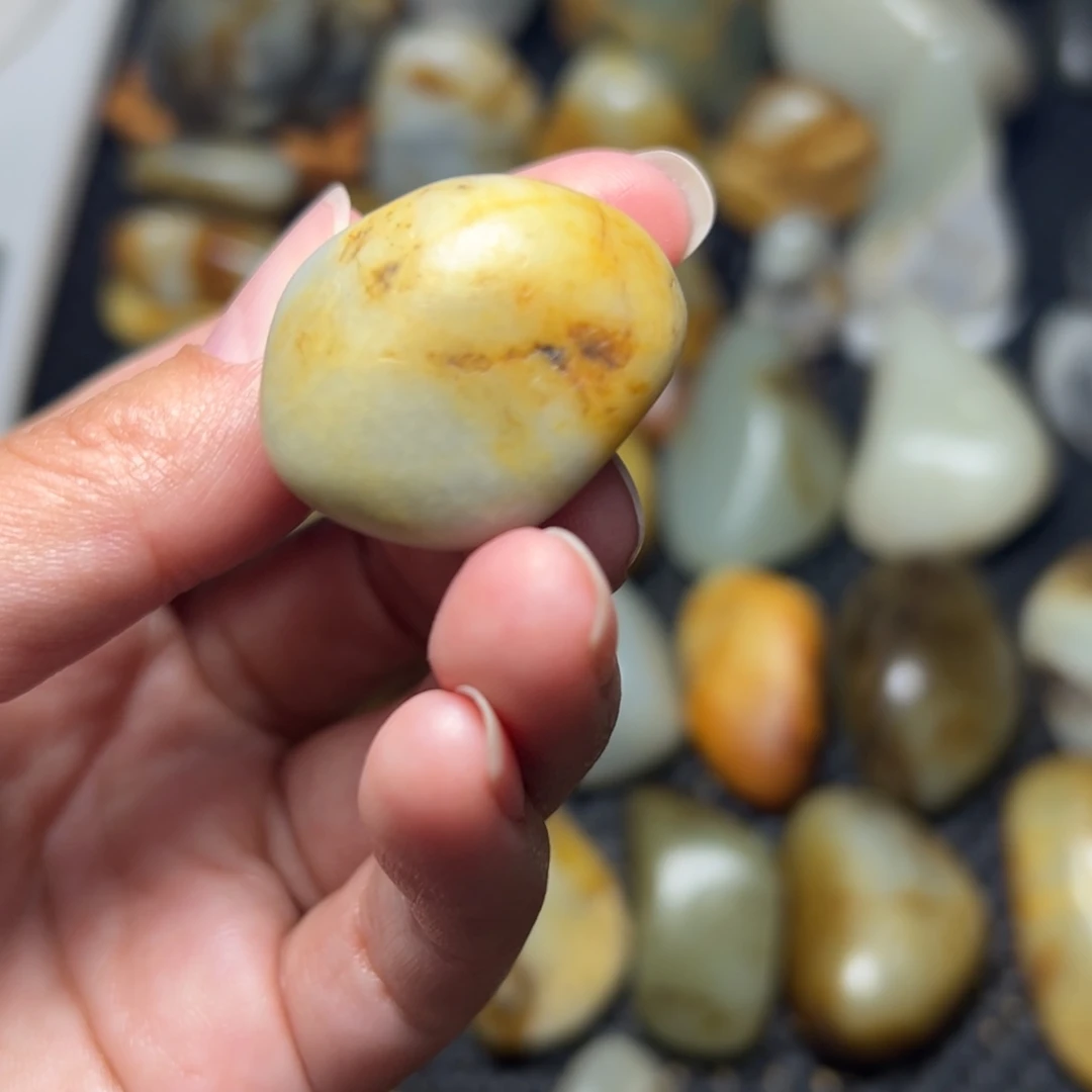 和田玉未镶嵌挂件A60