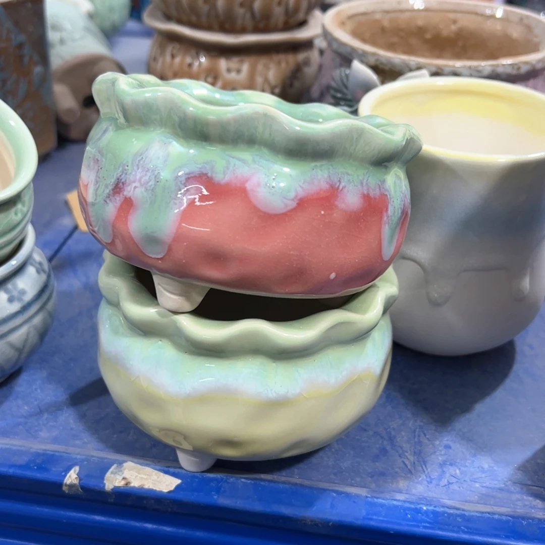 陶瓷多肉小花盆@@