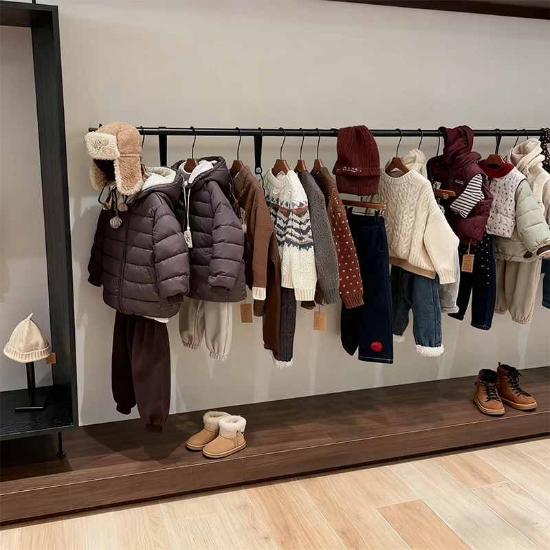 Q3251#ITIX-MWYX1901（黑色+白灰色）卫衣品牌童装