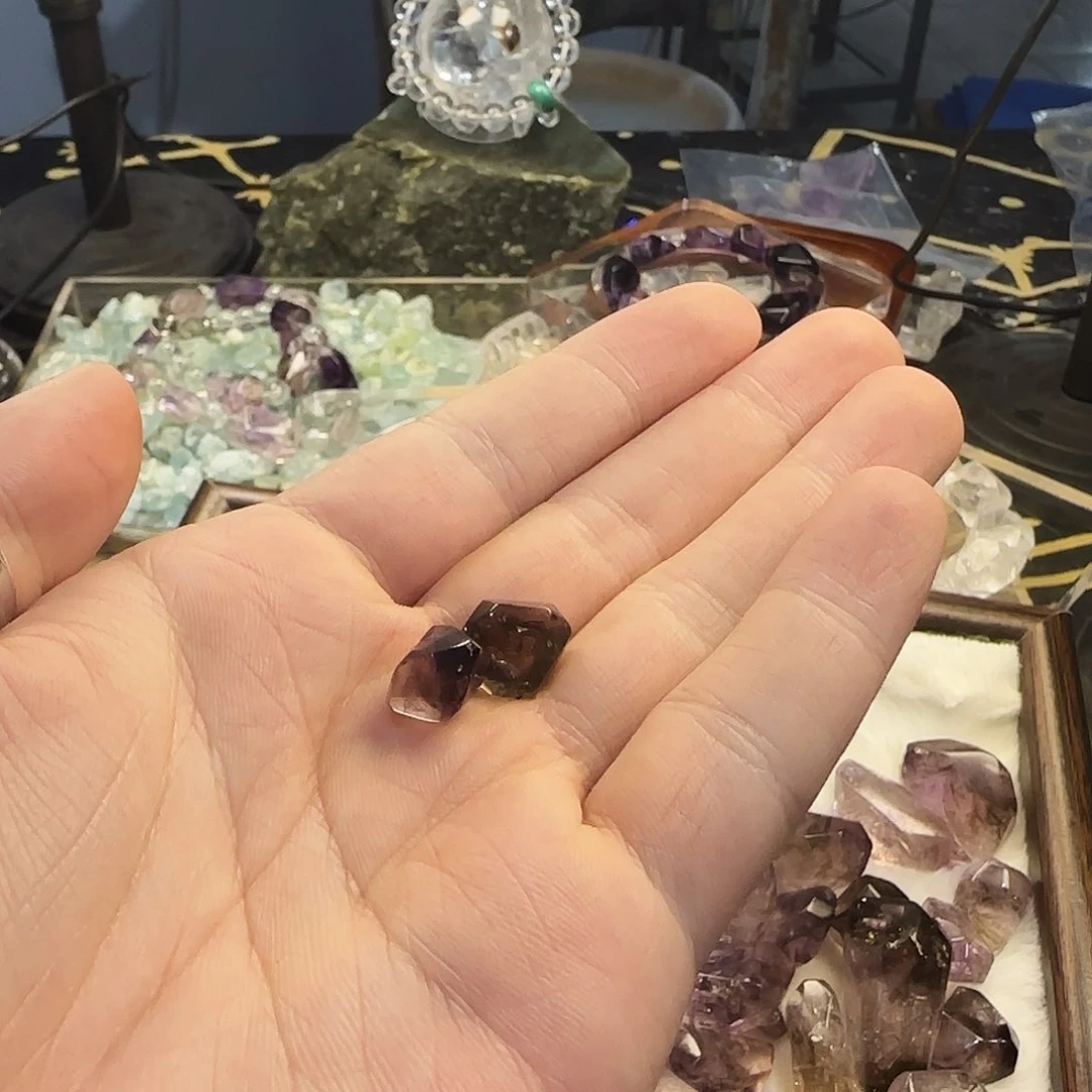 芹***紫晶珠宝半成品银S925镶嵌