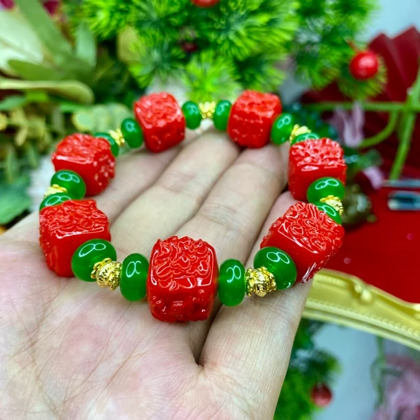 P 019满肉满色天使之肤原创设计手串时尚饰品多样发一