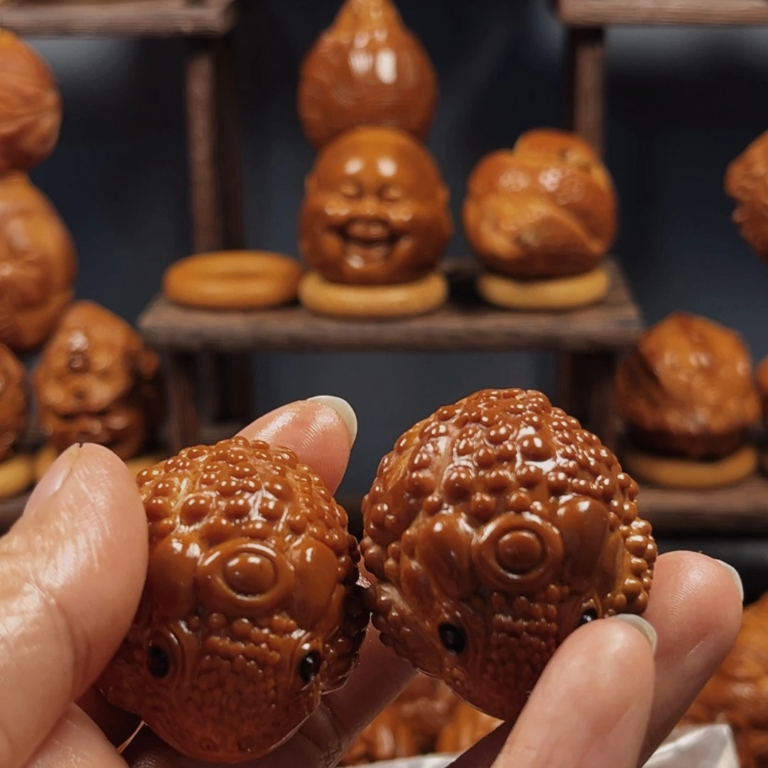 橄榄核手串/手链不**庸金蟾