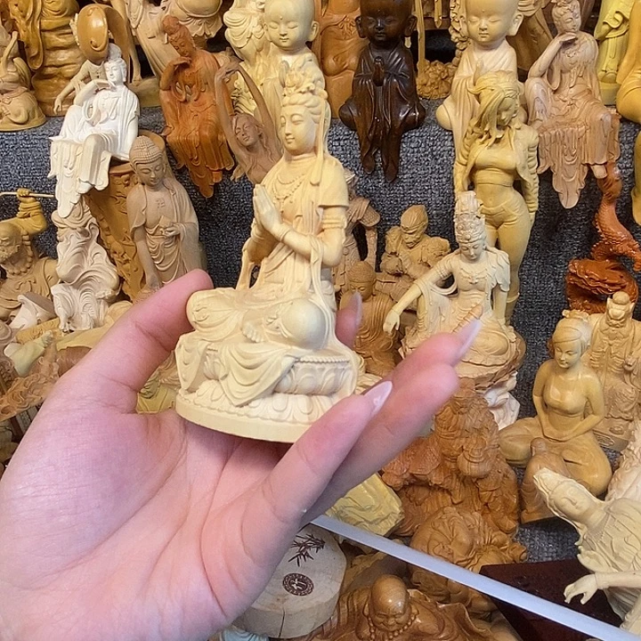 黄杨木黄杨木瑕疵观音