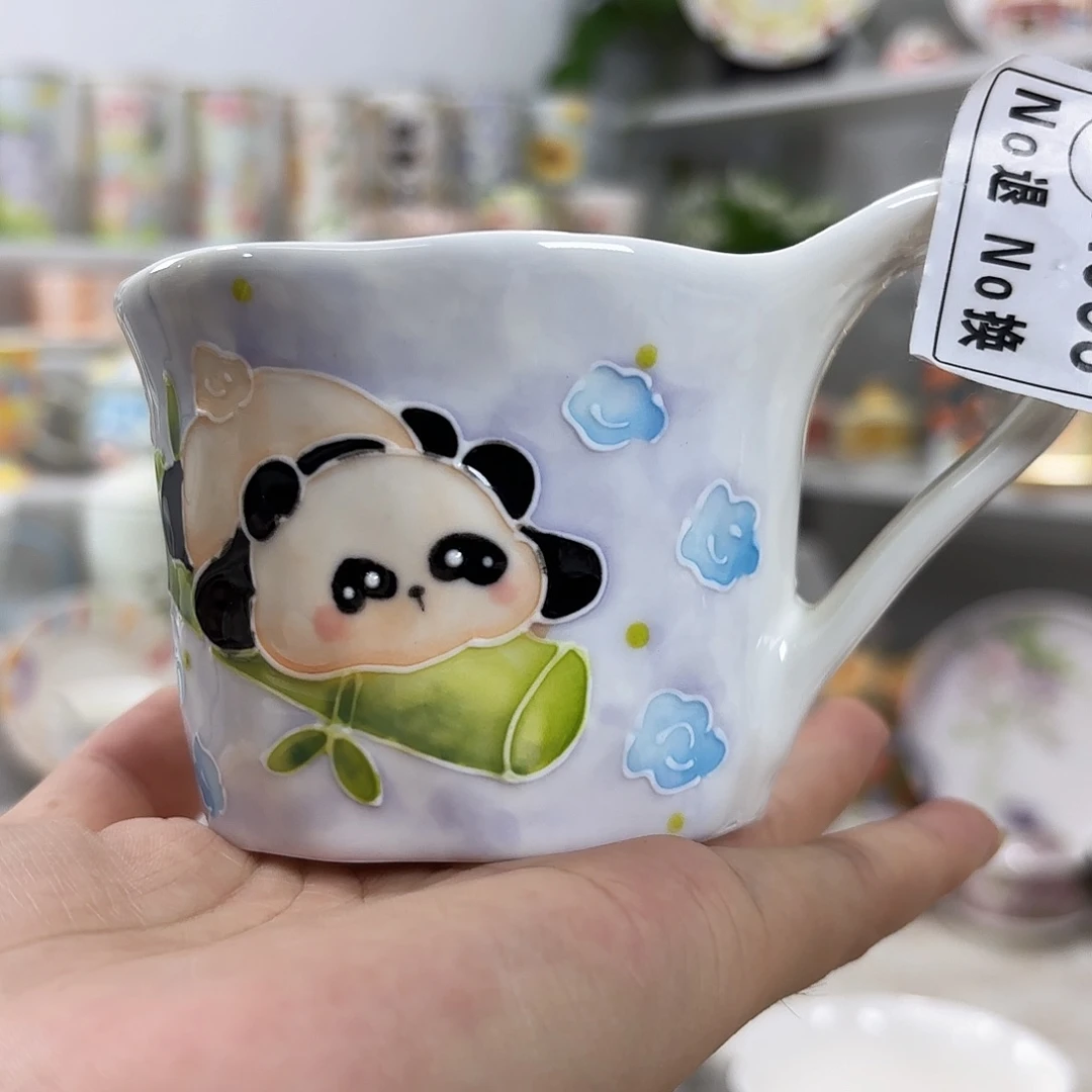 手绘高温釉下彩陶瓷