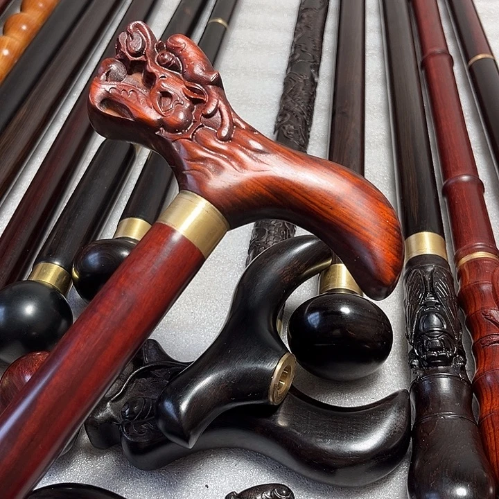 非洲紫檀（红花梨）龙头