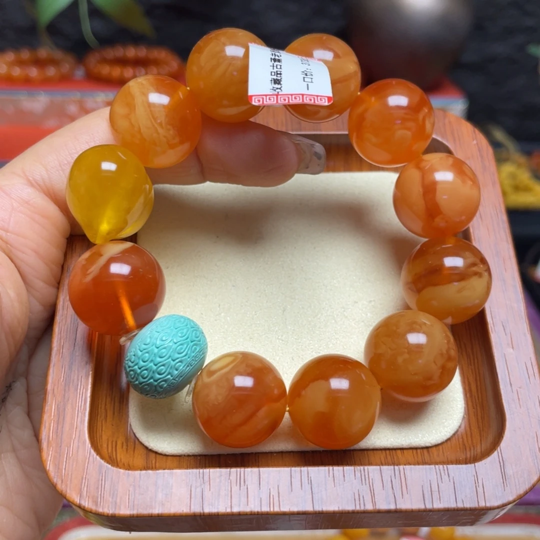 蜜蜡未镶嵌手链手串