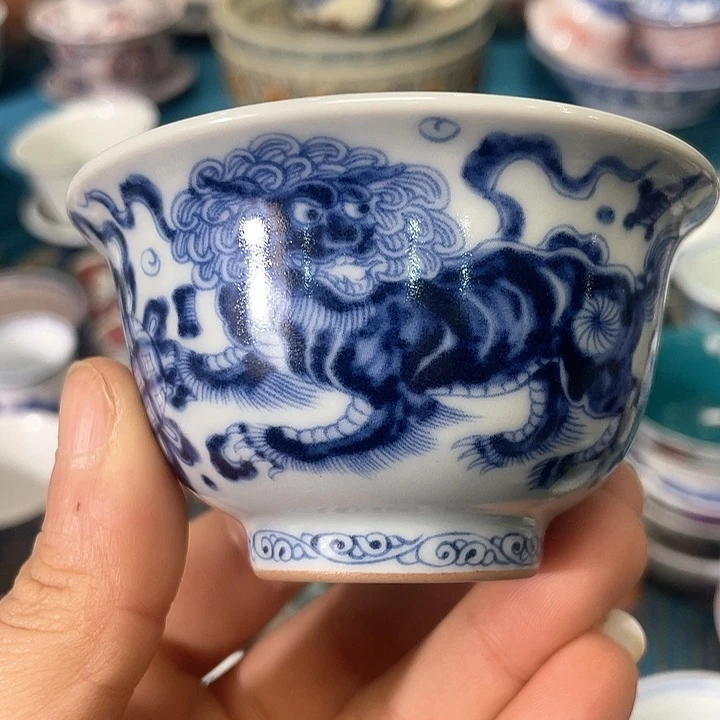 景德镇陶瓷主人杯12233