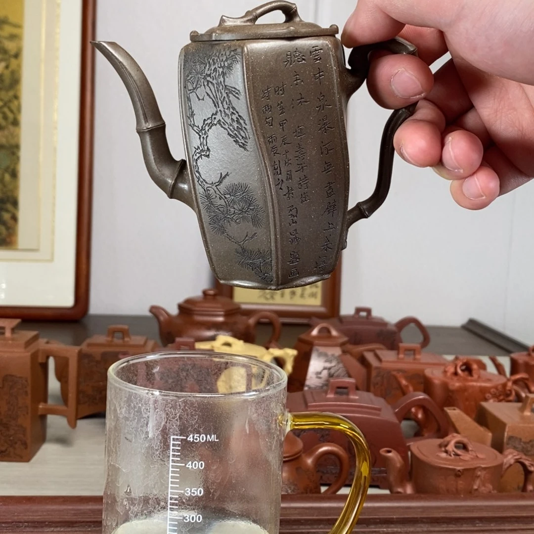 茶壶紫砂原矿泥料传统工艺制作