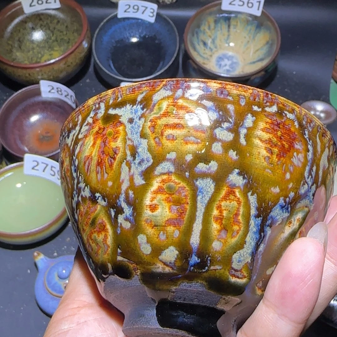 茶盏福建盏茶器束口