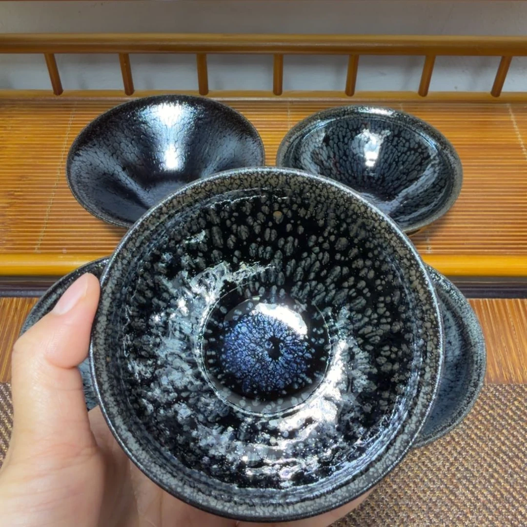 茶盏建盏手工制作主人杯茶杯的