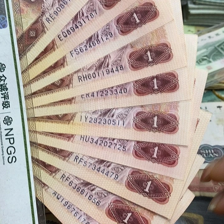 退市钱币原图发货10张801